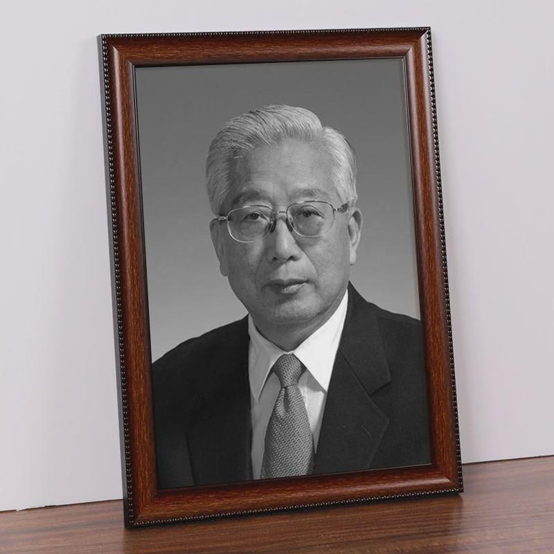 w1tr黑色遗像制作老人遗照相框实木a4a312寸摆台灵堂照片冲洗 - 图3