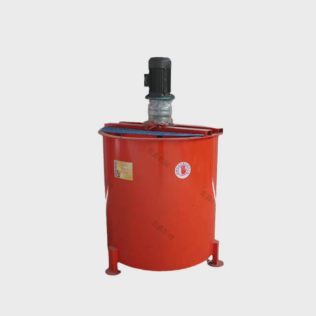 Manufacturer mixing 1000l mixing barrel cement mortar vertical mixer electric single-layer large-capacity supply barrel