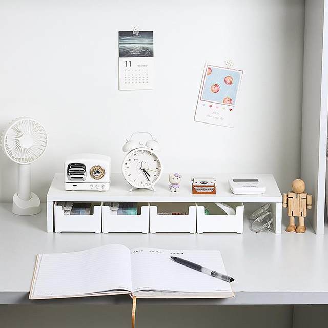 Computer elevated mattress desktop monitor screen base office desktop storage laptop storage rack rack