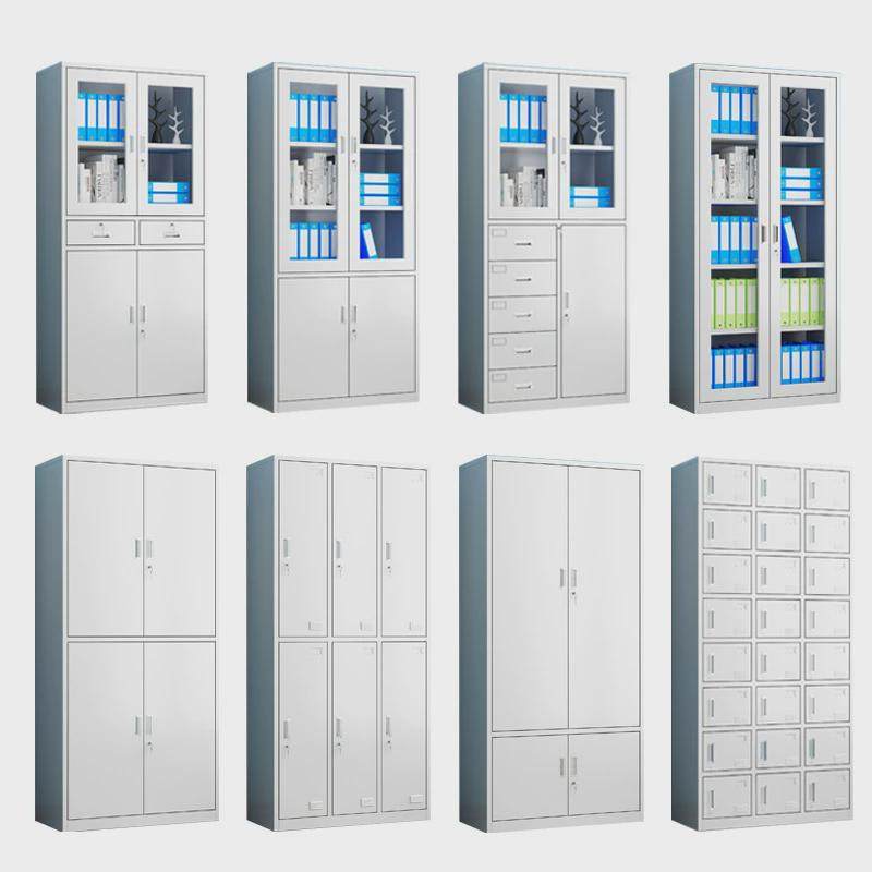 办公室加厚铁皮文件柜档案凭证柜资料柜通玻二斗文件柜员工更衣柜,淘宝优惠券,粉丝福利购,淘宝优惠卷