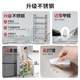 Stainless steel kitchen vegetable basket storage rack floor-standing multi-layer fruit and vegetable microwave storage rack multi-function storage rack