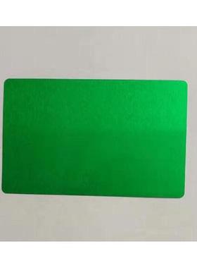 多色空白金属铝片/材料打标名片/雕刻调试激光/光纤机0.45