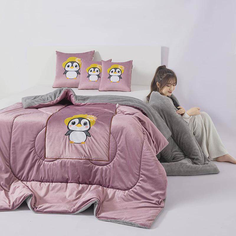 卡通抱枕被子两用加厚汽车靠垫枕头被办公室沙发午睡可折叠空调被,淘宝优惠券,粉丝福利购,淘宝优惠卷