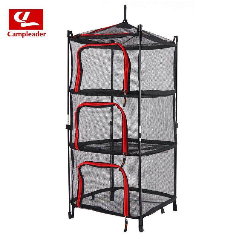 户外折叠晒网四层收纳筐储物篮野营晒鱼晾晒网架挂篮干燥架子网框,淘宝优惠券,粉丝福利购,淘宝优惠卷