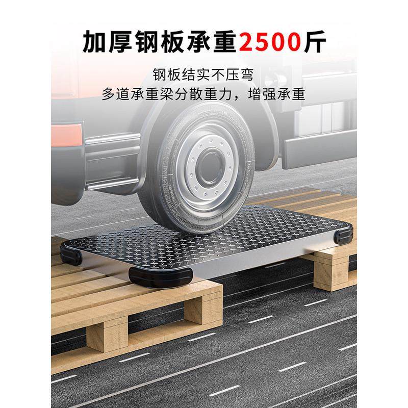 翃牀小推车手推车钢板平板车快递折叠搬运手拉车快递便携仓库拉货,淘宝优惠券,粉丝福利购,淘宝优惠卷