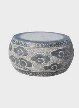 石柱墩嘉祥青石柱脚柱墩石底座柱顶石空心包柱石柱基圆墩石雕石