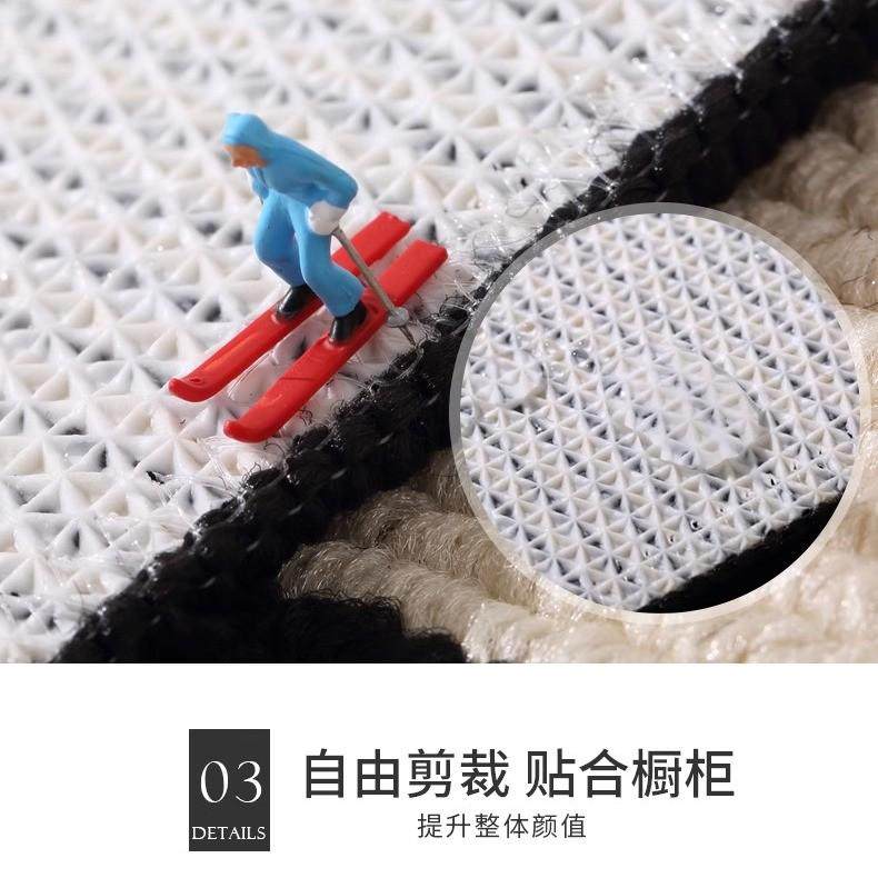 厨房地垫家用长条吸水吸油防滑脚垫可机洗耐脏地毯编织垫子,淘宝优惠券,粉丝福利购,淘宝优惠卷