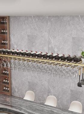 1多功能酒架悬挂式酒杯架葡萄红酒架摆件倒挂杯架柜红酒杯挂架