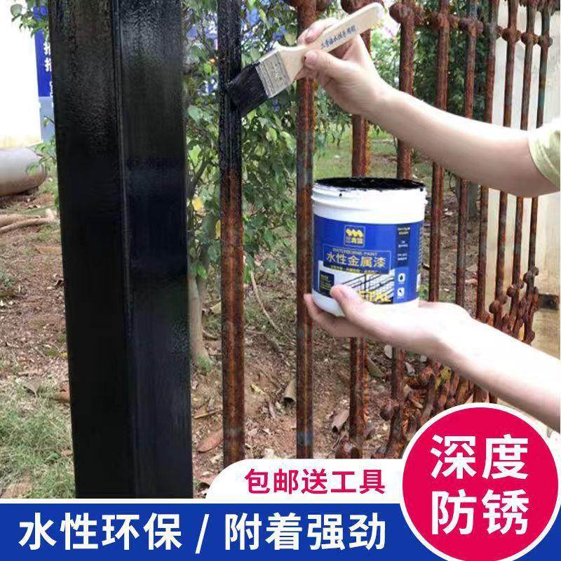 三青水性金属油漆铁门阳台栏杆护栏防锈防盗门改色漆翻新白色自喷,淘宝优惠券,粉丝福利购,淘宝优惠卷