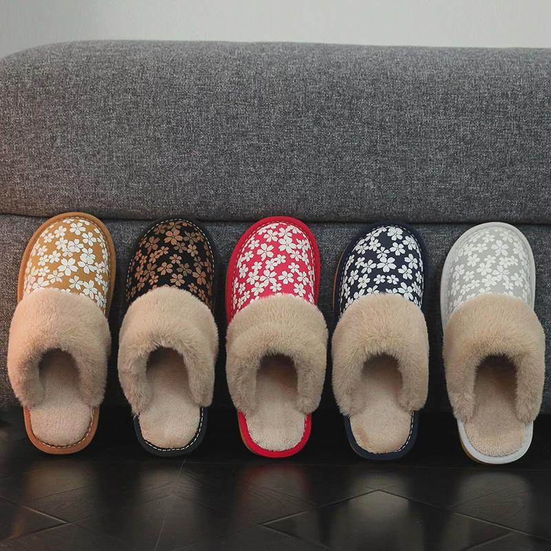 秋冬季保暖家居棉拖鞋防滑月子鞋居家拖鞋女士家用室内包头皮拖鞋,淘宝优惠券,粉丝福利购,淘宝优惠卷