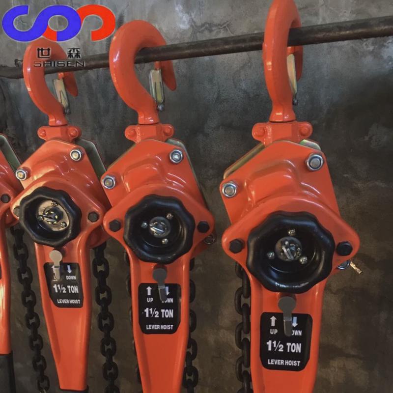 1吨1.5吨1.6T链条手扳葫芦1.5米3米6米HS-VT - 图1