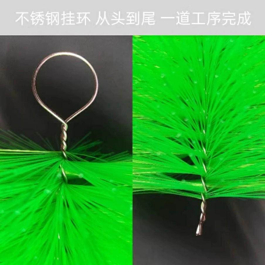 过滤毛刷锦鲤鱼池毛刷滤材304不锈钢挂环十字过滤毛刷锦鲤池滤材,淘宝优惠券,粉丝福利购,淘宝优惠卷