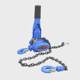 Crawler rotary tool on crawler harvester manual hoist lifting chain hand crank manual 1 ton 1.5 meters
