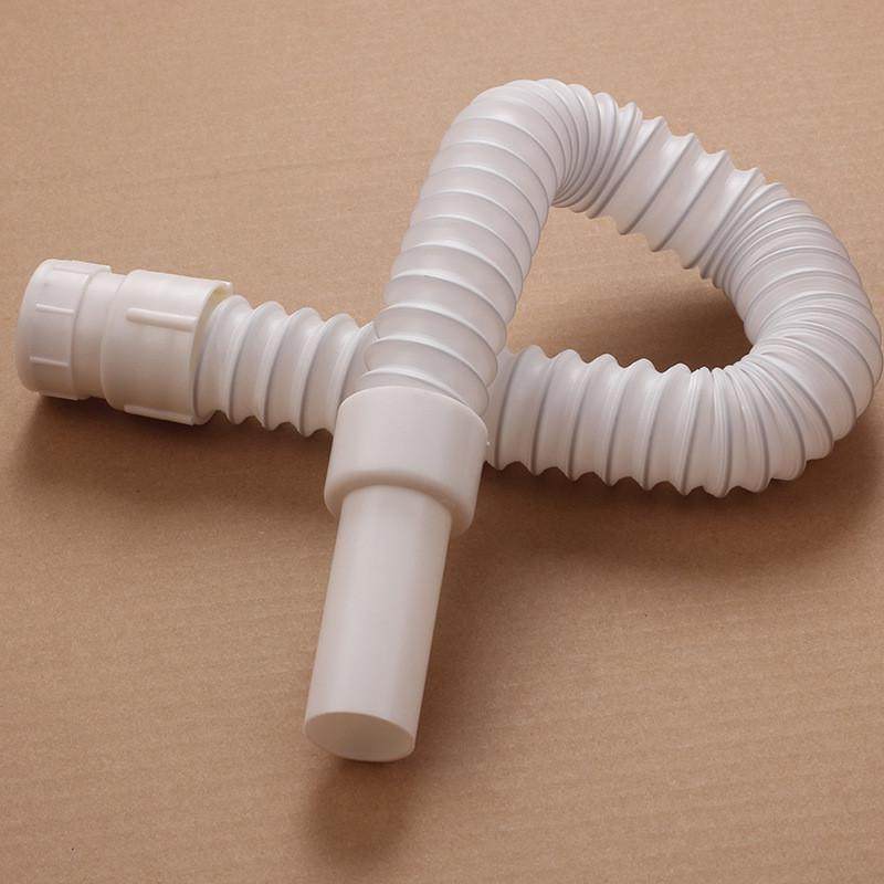 台盆洗面盆连身下水器专用软管35mm外牙外螺纹钢丝伸缩加长排水管,淘宝优惠券,粉丝福利购,淘宝优惠卷