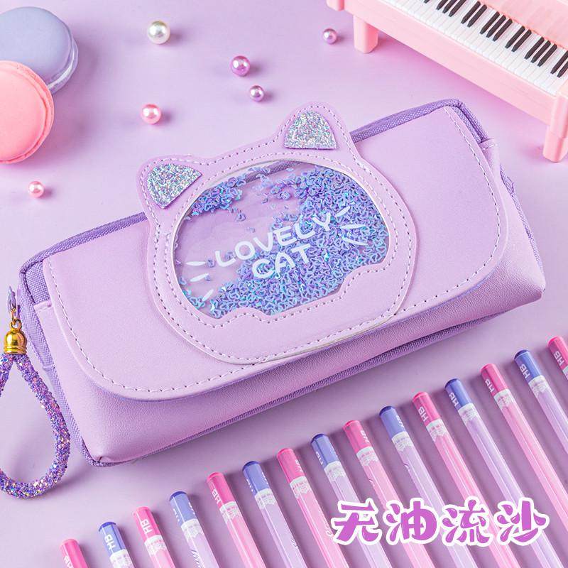笔袋小学生女孩文具盒女日系2024新款流行文具袋文具中学生幼儿园,淘宝优惠券,粉丝福利购,淘宝优惠卷