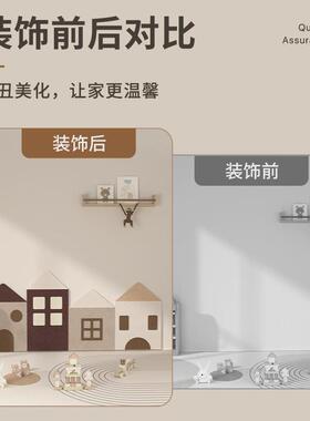 法式墙贴自粘隔凉防撞毛毡板床头改造背景墙榻榻米床围软包儿童房