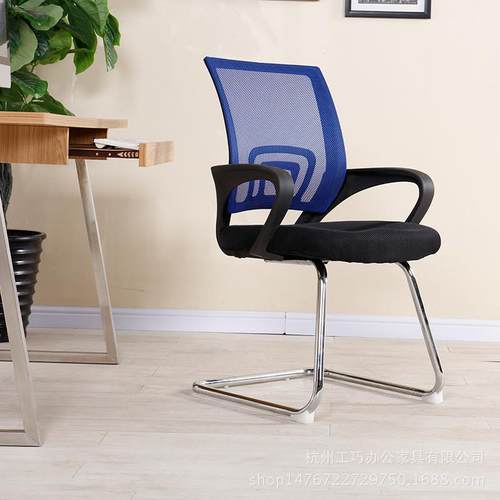 电脑椅子护腰办公椅家用舒适靠背人体工学椅职员办公室会议椅 - 图2