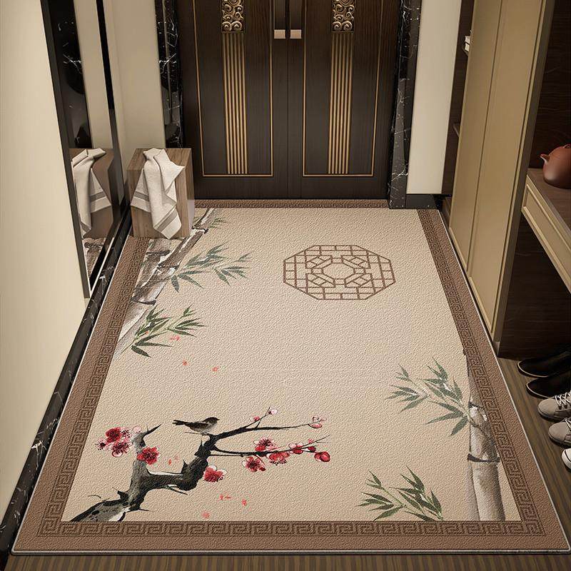 新中式入户门地垫地毯门垫进门家用门口脚垫大门室内玄关脚踏垫子,淘宝优惠券,粉丝福利购,淘宝优惠卷