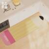 Cartoon water-absorbing and oil-absorbing non-slip leather floor mats for kitchen floor mats washable and wipeable carpet long door mats
