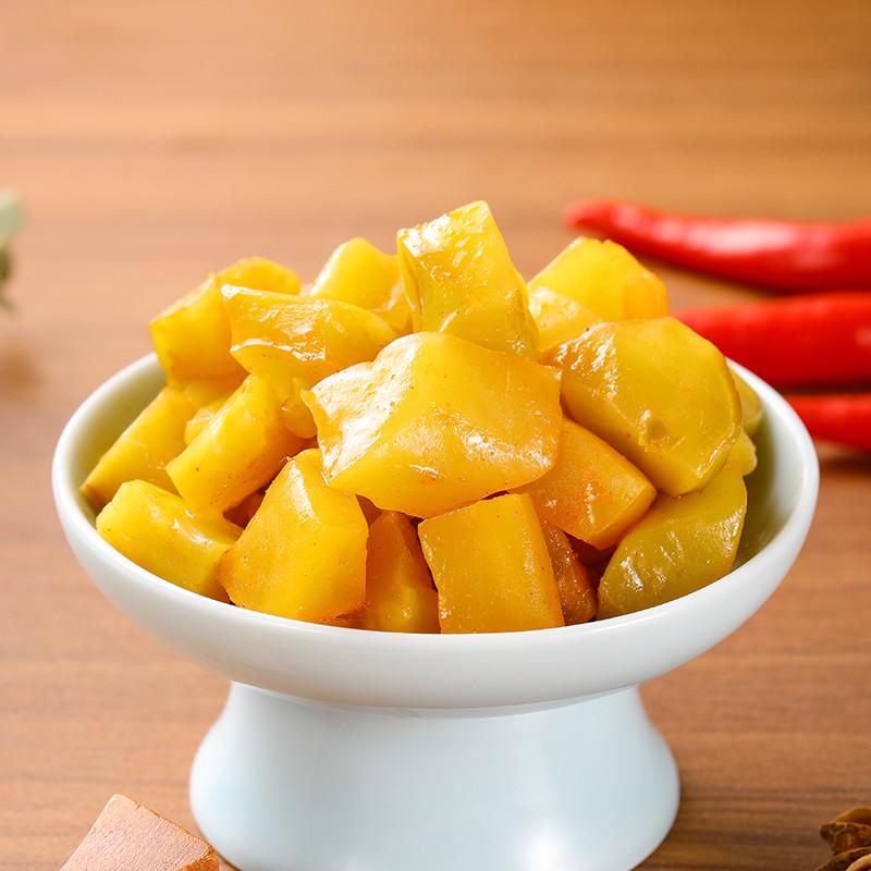 正宗涪陵榨菜芯50g小包榨菜整箱批发酸菜学生下饭菜咸菜去皮榨菜 - 图0