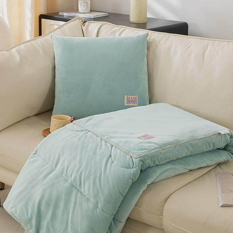 加绒加厚抱枕被子两用办公室多功能午睡毯子空调被多功能汽车靠枕,淘宝优惠券,粉丝福利购,淘宝优惠卷