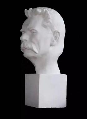 石膏静物美术用品写生教具石膏像硬膜高尔基头像素描