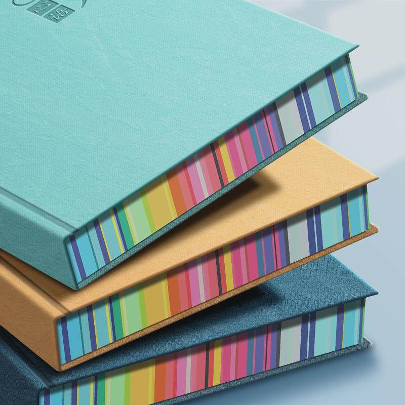 笔记本厚本子高颜值超厚商务办公工作记事本可印logo高级日记本,淘宝优惠券,粉丝福利购,淘宝优惠卷