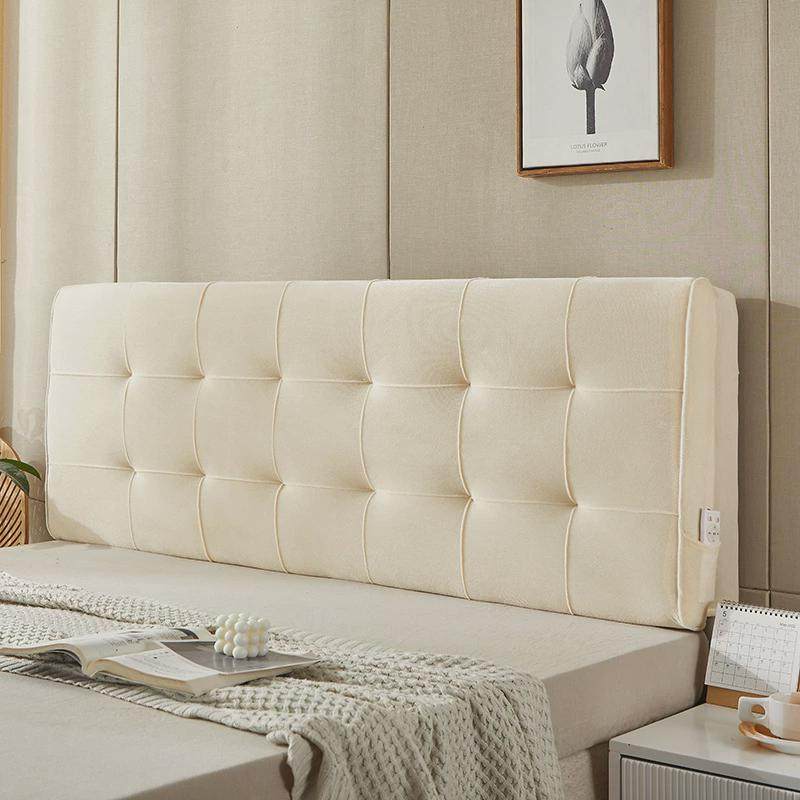 0WYV床头靠垫软包大靠背垫床头套木床头改造榻榻米不规则全包罩可,淘宝优惠券,粉丝福利购,淘宝优惠卷