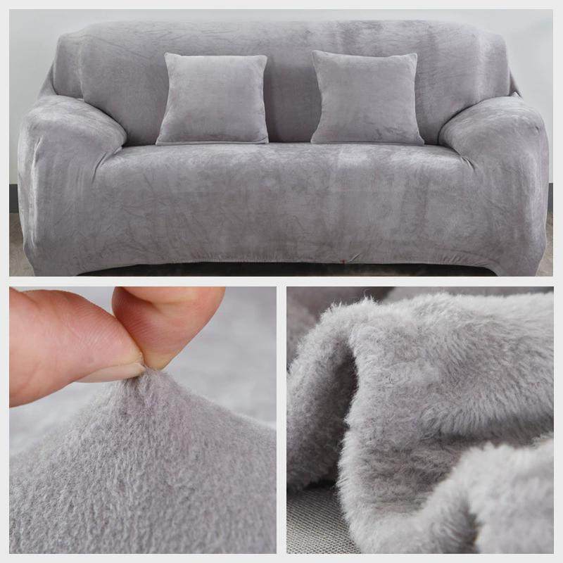 6b76加厚毛绒一体式通用皮沙发套罩全包弹力扶手灰色垫老式皮盖布,淘宝优惠券,粉丝福利购,淘宝优惠卷