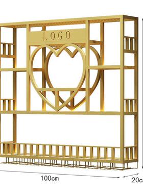 铁艺酒柜靠墙壁挂式酒架工业风发光置物架酒吧吧台展示架红酒架子