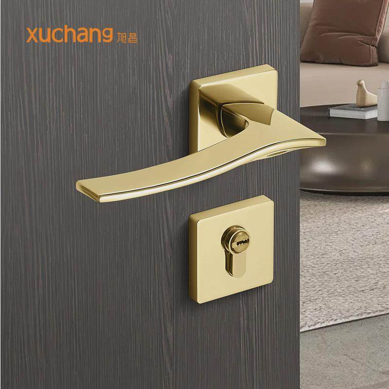 门锁一体锁卧室门把手房门木门锁锁具分体静音室内机械门锁执手锁,淘宝优惠券,粉丝福利购,淘宝优惠卷