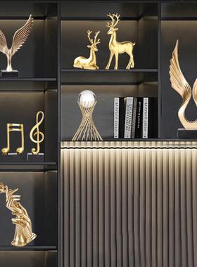 a947轻奢现代家居酒柜装饰品摆件客厅办公室书房桌面摆设乔迁送礼