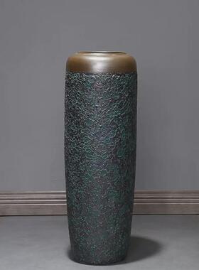热销落地花瓶欧式大花瓶家居客厅插花现代简约高大号陶瓷插花装饰
