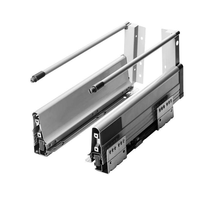 阻尼骑马抽滑轨托底轨三节隐藏抽屉缓冲阻尼轨道骑马抽屉侧板柜,淘宝优惠券,粉丝福利购,淘宝优惠卷