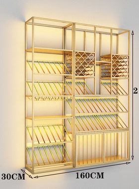 酒酒吧欧式铁艺酒架庄落地酒柜葡萄酒红酒收纳展示架置物架酒杯架