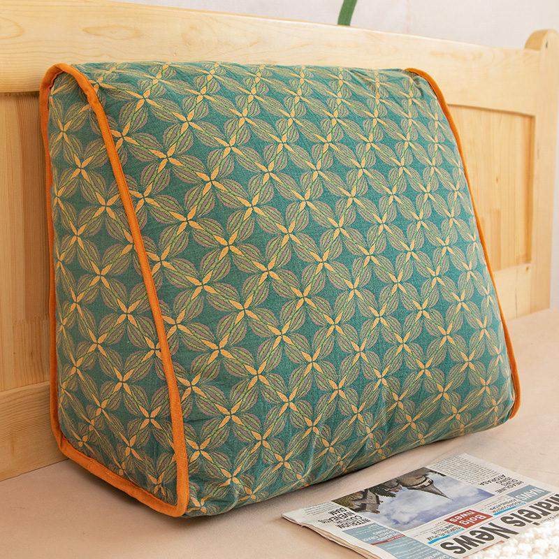 三角床头靠垫软包大靠背垫宿舍床上护腰女生睡觉枕头抱枕沙发北金,淘宝优惠券,粉丝福利购,淘宝优惠卷