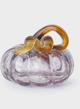 水晶工艺品蔬果橱窗装饰抖音直播间摄影道具瓜果模型南瓜水果摆件