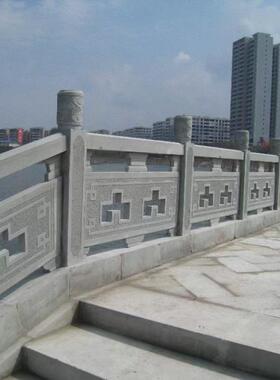 【护栏石材河道大理石护栏】雕刻栏杆园林青石雕石桥花岗岩栏杆