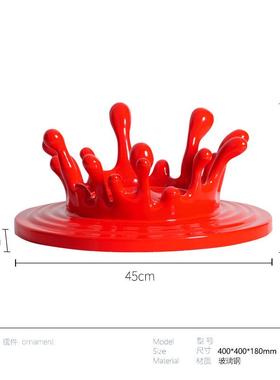 酒店售楼处展厅大堂吊装水滴雕塑轻奢电镀挂饰商业街装置悬挂玄关