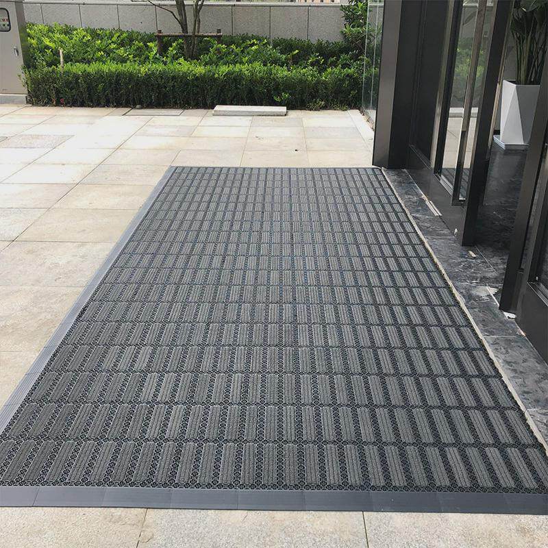 Hotel outdoor non-slip floor mats, shopping mall entrance door mats, company outdoor entrance module splicing welcome foot mats, carpets