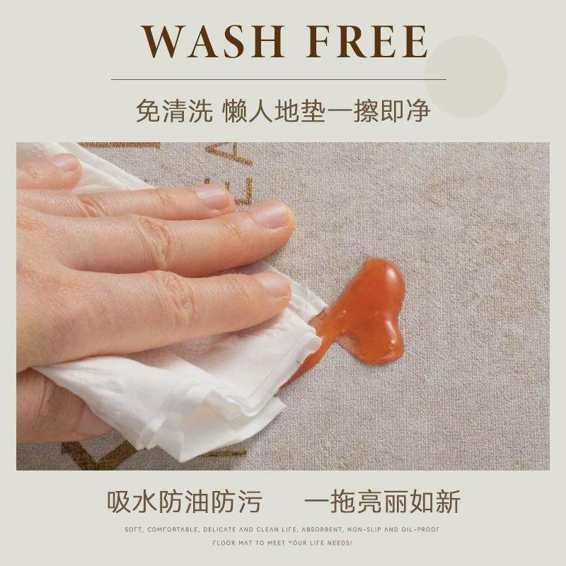 厨房地垫防滑防油可擦免清洗2024新款可裁剪专用地毯升级L形垫子,淘宝优惠券,粉丝福利购,淘宝优惠卷