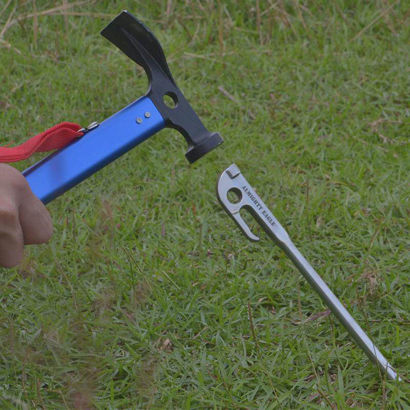 高硬度不锈钢地钉户外露营工具多功能锤套装高强度营钉天幕固定,淘宝优惠券,粉丝福利购,淘宝优惠卷