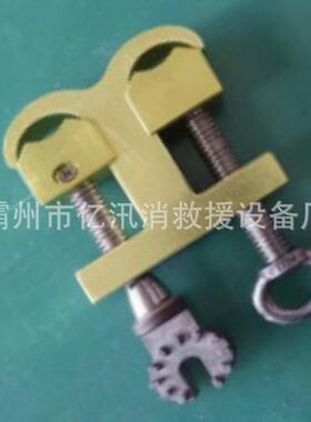 临时搭头操作杆线夹接引搭头临时线锁杆夹电力金具水平锁杆线夹