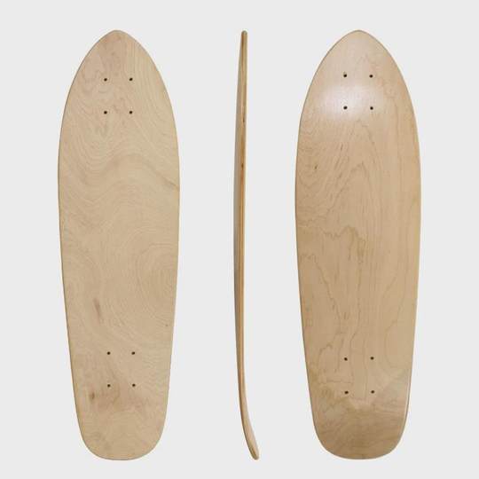 Маленькая доска для ловли рыбы среднего и низкого класса, 19 см, производитель амортизирующих скейтбордов из северо-восточного клена, доска для ловли рыбы с одним наклоном, голая доска