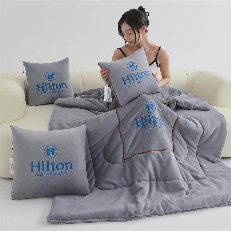 加厚两用抱枕被汽车靠垫酒店沙发二一办公室午睡枕头,淘宝优惠券,粉丝福利购,淘宝优惠卷