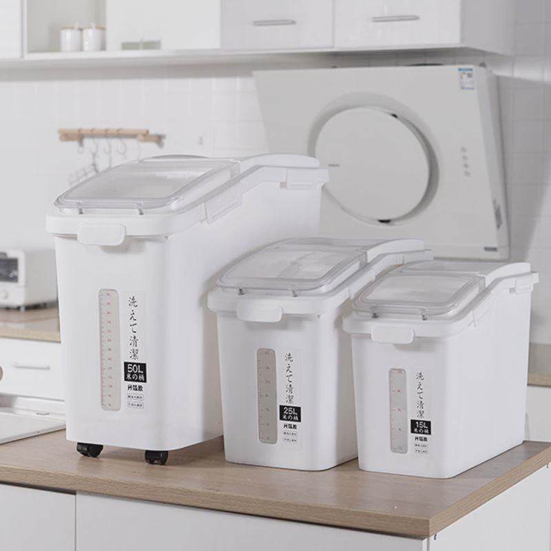 装米桶家用防虫防潮密封100斤20斤50斤装窄型面粉桶大米盒储米箱,淘宝优惠券,粉丝福利购,淘宝优惠卷