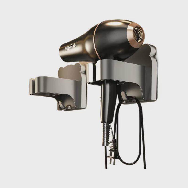 吹风机置物架挂架壁挂式卫生间电吹风打孔风筒支架浴室挂吹风机架,淘宝优惠券,粉丝福利购,淘宝优惠卷