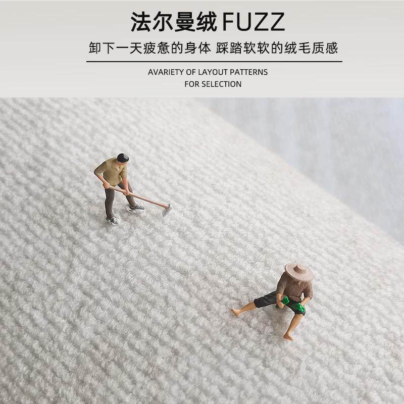 Bedside carpet, bedroom master bedroom, high-end gradient color women's bedside cushion, stain-resistant room full-length strip carpet floor mat