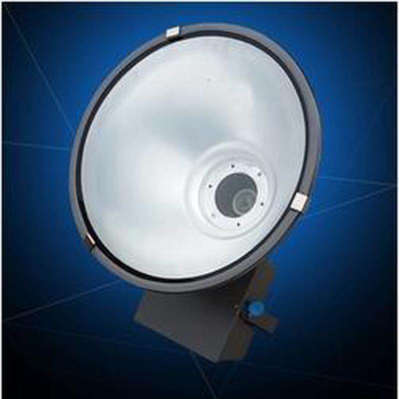上海泛光灯tg165聚光型圆形投光灯250w400w户外防水亚明金卤灯 - 图1