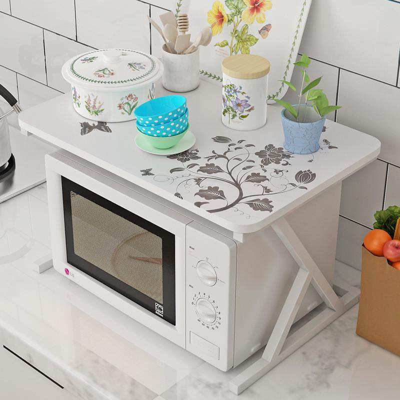 微波炉架子厨房置物架2层烤箱架子双层储物架收纳架厨房用品架子,淘宝优惠券,粉丝福利购,淘宝优惠卷